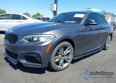 2017 BMW M240I z USA, uszkodzony, nr VIN WBA2G1C31HV639077